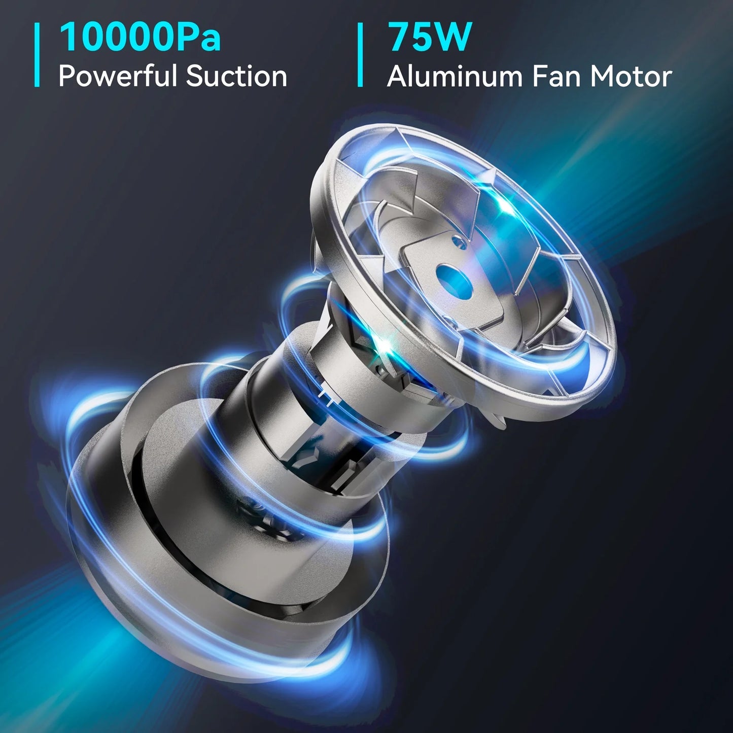 DustJet- The Ultimate Mini Car Vacuum